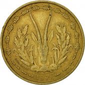 West African States, 25 Francs, 1971, Paris, EF(40-45), Aluminum-Bronze, KM:5
