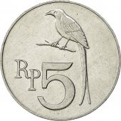 Monnaie, Indonsie, 5 Rupiah, 1970, SUP, Aluminium, KM:22