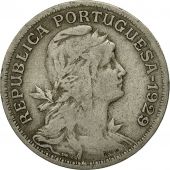 Portugal, 50 Centavos, 1929, TB+, Copper-nickel, KM:577