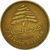 Lebanon, 5 Piastres, 1970, EF(40-45), Nickel-brass, KM:25.1