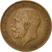 Great Britain, George V, Farthing, 1921, EF(40-45), Bronze, KM:808.2