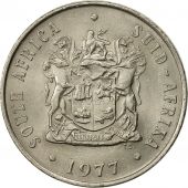 South Africa, 10 Cents, 1977, AU(55-58), Nickel, KM:85