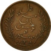Tunisie, Ali Bey, 5 Centimes, 1891, Paris, TTB, Bronze, KM:221