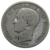 Grce, Georges I, 1 Drachme