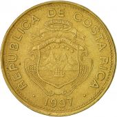 Costa Rica, 50 Colones, 1997, VF(30-35), Brass, KM:231