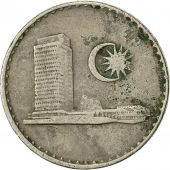 Malaysia, 10 Sen, 1977, Franklin Mint, EF(40-45), Copper-nickel, KM:3