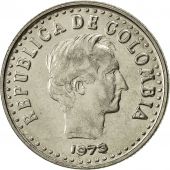 Colombie, 20 Centavos, 1973, SUP, Nickel Clad Steel, KM:246.1