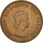 Jersey, Elizabeth II, 1/12 Shilling, 1964, EF(40-45), Bronze, KM:21