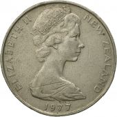 Nouvelle-Zlande, Elizabeth II, 50 Cents, 1977, TTB, Copper-nickel, KM:37.1