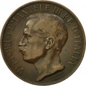 Italy, Vittorio Emanuele III, 10 Centesimi, 1911, Rome, EF(40-45), Bronze, KM:51