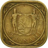 Surinam, 5 Cents, 1962, TB+, Nickel-brass, KM:12.1