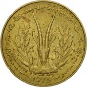 Coin, West African States, 5 Francs, 1973, Paris, VF(30-35)