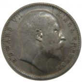 Inde, Edouard VII, 1 Rupee