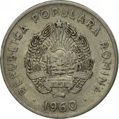 Coin, Romania, 15 Bani, 1960, VF(30-35), Nickel Clad Steel, KM:87