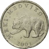 Coin, Croatia, 5 Kuna, 2001, VG(8-10), Copper-Nickel-Zinc, KM:11