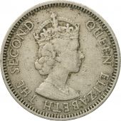 Monnaie, Etats des caraibes orientales, Elizabeth II, 25 Cents, 1955, TTB