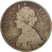 Coin, Martinique, 50 Centimes, 1897, Paris, F(12-15), Copper-nickel, KM:40