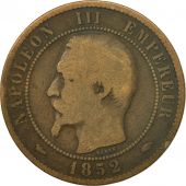 Monnaie, France, Napoleon III, Napolon III, 10 Centimes, 1852, Paris, B+