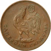 Coin, Cameroon, Franc, 1943, Pretoria, AU(55-58), Bronze, KM:5, Lecompte:16