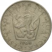 Monnaie, Tchcoslovaquie, 5 Korun, 1968, TB+, Copper-nickel, KM:60