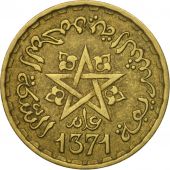 Monnaie, Maroc, Mohammed V, 20 Francs, 1371, Paris, TB+, Aluminum-Bronze, KM:50