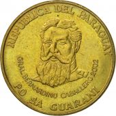 Monnaie, Paraguay, 500 Guaranies, 2002, TTB, Brass plated steel, KM:195