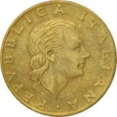 Coin, Italy, 200 Lire, 1980, Rome, AU(50-53), Aluminum-Bronze, KM:105