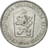 Coin, Czechoslovakia, 10 Haleru, 1966, VF(30-35), Aluminum, KM:49.1