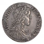 Louis XIV,  cu with Long Hair