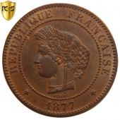 IIIe Rpublique, 5 Centimes Crs, 1877A, PCGS MS64RB