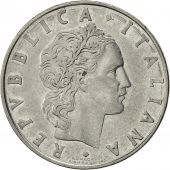 Italy, 50 Lire, 1974, Rome, EF(40-45), Stainless Steel, KM:95.1