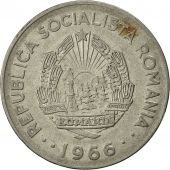 Romania, Leu, 1966, VF(20-25), Nickel Clad Steel, KM:95