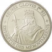 France, Medal, Royal, Clovis, History, Dynastie des Mrovingiens, MS(64)
