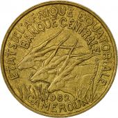 EQUATORIAL AFRICAN STATES, 25 Francs, 1962, Paris, AU(50-53), Aluminum-Bronze