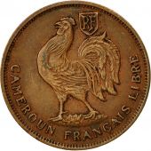 Cameroon, Franc, 1943, Pretoria, EF(40-45), Bronze, KM:7
