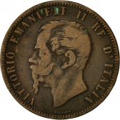 Monnaie, Italie, Vittorio Emanuele II, 10 Centesimi, 1867, Birmingham, TTB