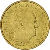 Coin, Monaco, Rainier III, 10 Centimes, 1974, EF(40-45), Aluminum-Bronze, KM:142