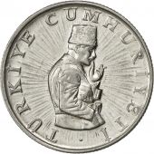 Coin, Turkey, 10 Lira, 1981, EF(40-45), Aluminum, KM:945