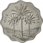 Monnaie, Iraq, 10 Fils, 1975, TTB, Stainless Steel, KM:126a