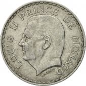 Coin, Monaco, Louis II, 5 Francs, 1945, EF(40-45), Aluminum, KM:122