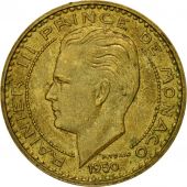 Monnaie, Monaco, Rainier III, 20 Francs, Vingt, 1950, TB, Aluminum-Bronze