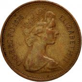 Coin, Great Britain, Elizabeth II, New Penny, 1976, VF(20-25), Bronze, KM:915