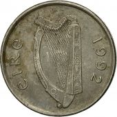 Coin, IRELAND REPUBLIC, 5 Pence, 1992, VF(20-25), Copper-nickel, KM:28