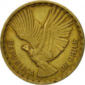 Monnaie, Chile, 10 Centesimos, 1970, TTB, Aluminum-Bronze, KM:191
