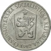 Coin, Czechoslovakia, Haler, 1962, EF(40-45), Aluminum, KM:51