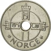 Coin, Norway, Harald V, Krone, 2000, AU(55-58), Copper-nickel, KM:462