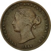 Monnaie, Jersey, Victoria, 1/26 Shilling, 1866, TTB, Bronze, KM:4