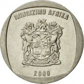 Coin, South Africa, 5 Rand, 2000, EF(40-45), Nickel Plated Copper, KM:166