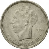 Coin, Belgium, 5 Francs, 5 Frank, 1936, VF(30-35), Nickel, KM:109.1