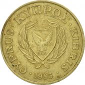 Monnaie, Chypre, 20 Cents, 1983, TB+, Nickel-brass, KM:57.1